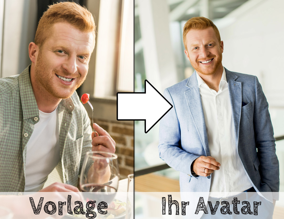 professionelles Bewerbungsfoto